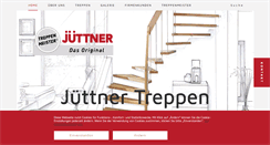 Desktop Screenshot of juettner-treppen.de