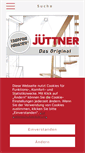 Mobile Screenshot of juettner-treppen.de